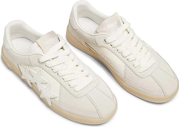 Women's Pacific Star Leather Low-Top Sneakers - Birch - Size 11 - Image 4