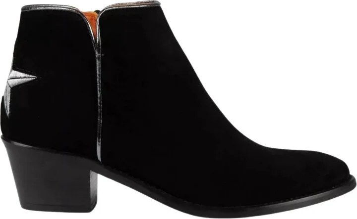 Women's Paco Star Gazer Leather Boot In Black