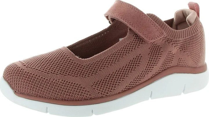 Womens Padded Insole Man Made Slip-On Sneakers