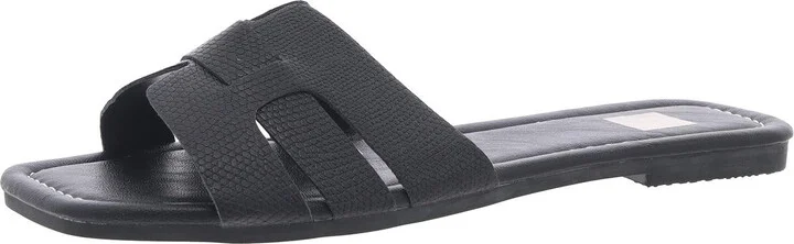 Womens Padded Insole Slide Sandals