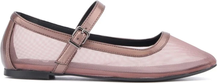 Women's Page 2 Maryjane Flat - Image 4