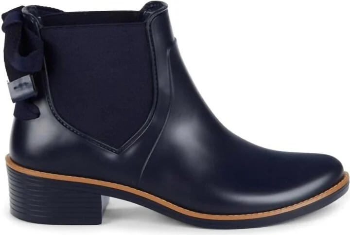 Women's Paige Rain Boots In Navy