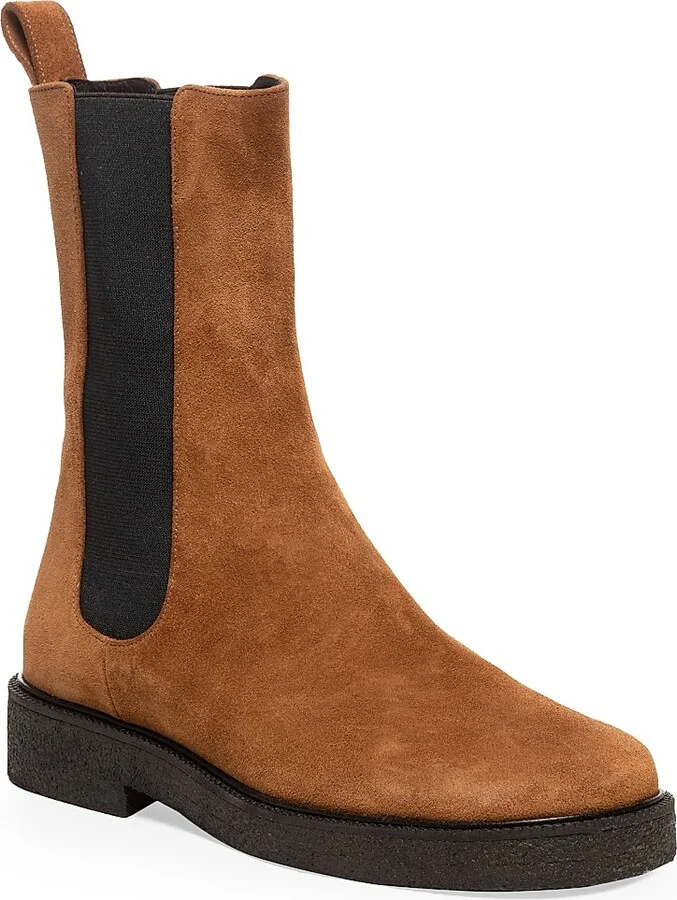 Women's Palamino Suede Chelsea Boots - Tan Black - Size 5
