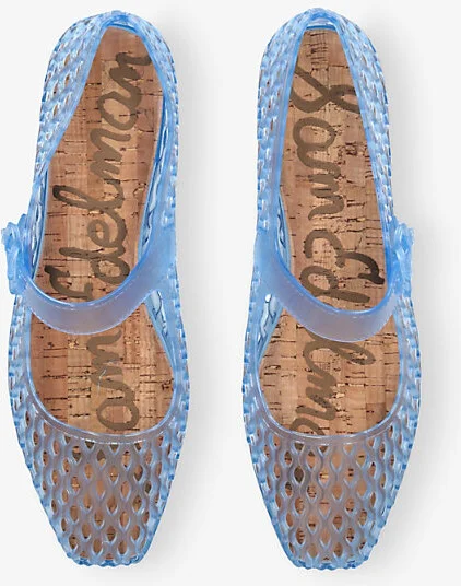 Womens Pale Blue Michaela Jelly Mary Jane Flats Eur 39.5 / 6.5 Uk Women - Image 2