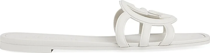 Women's Palma Rubber Slides - Mystic White - Size 7 Sandals - Image 2