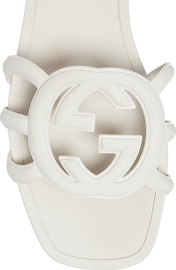 Women's Palma Rubber Slides - Mystic White - Size 7 Sandals - Image 5