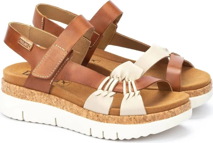 Women's Palma Sandal In Marfil/brandy