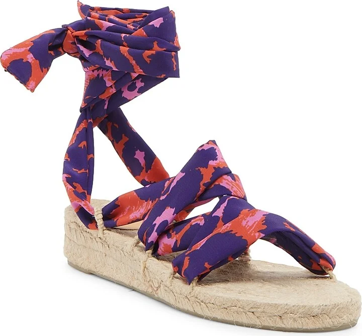 Women's Paloma DVF Animal-Print Espadrilles - Rose Multi - Size 6 - Image 2
