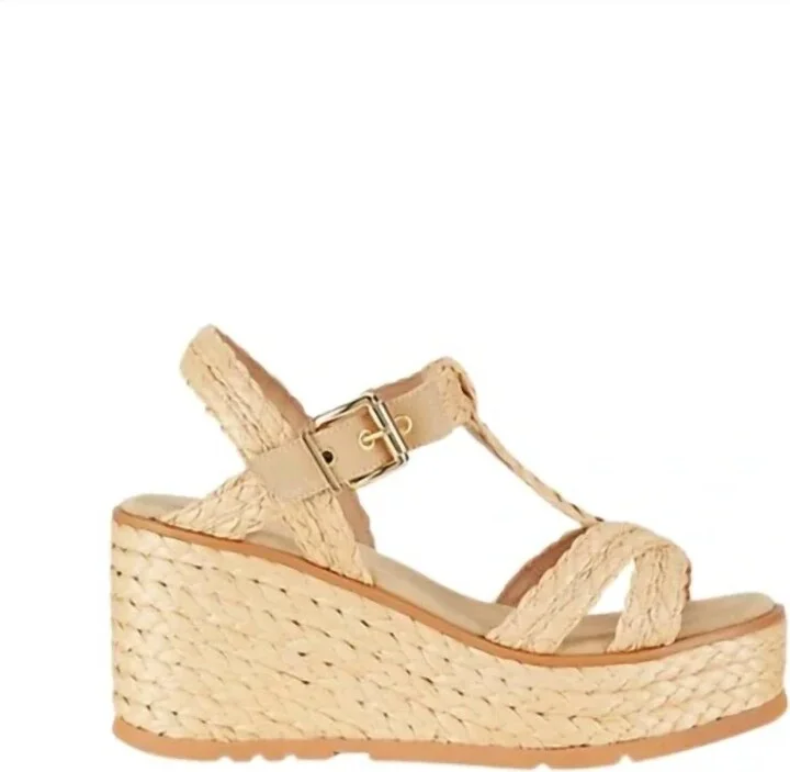 Women's Panna Wedges In Light Nude