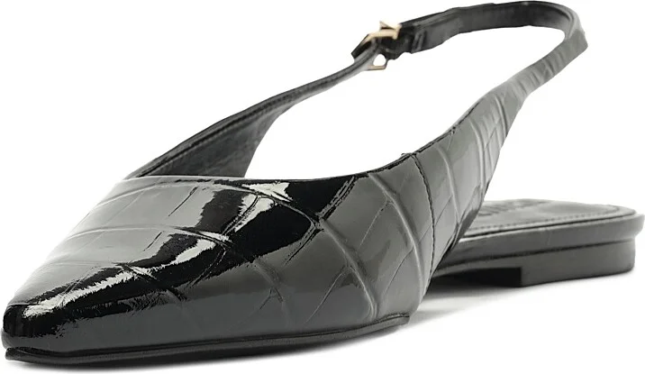 Women's Paola Patent Leather Ballet Flats - Black - Size 7.5 - Image 6