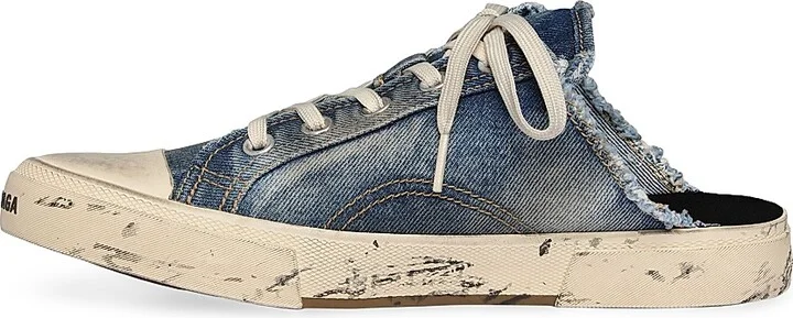 Women's Paris Mules - Blue - Size 5 - Image 4