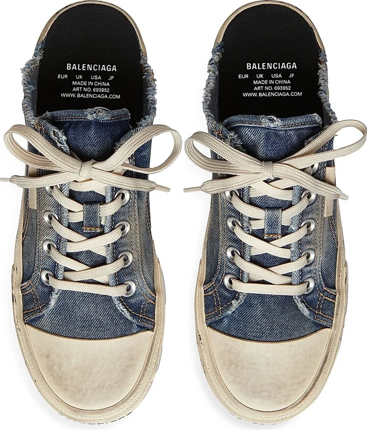 Women's Paris Mules - Blue - Size 5 - Image 6