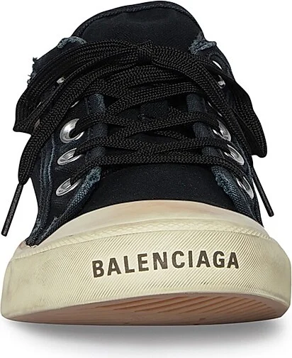 Women's Paris Sneaker Mules - Black White - Size 5 - Image 3