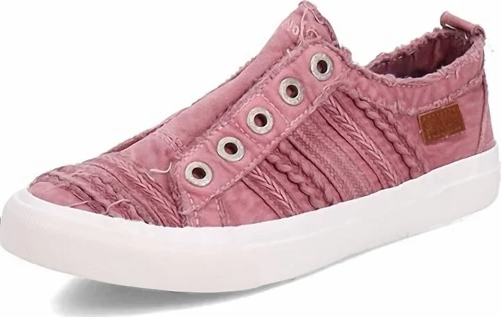 Women's Parlane Canvas Sneakers In Acai Color Washed