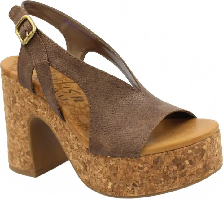 Women's Partea Sandal In Light Taupe Prospector