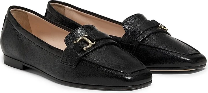 Women's Patent Leather Loafers - Black - Size 6.5 - Image 2