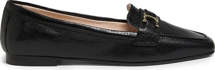 Women's Patent Leather Loafers - Black - Size 6.5