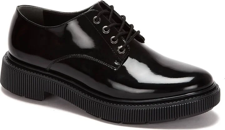 Women's Patent Oxfords In Black