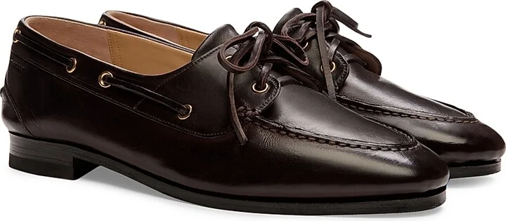 Women's Pathy Leather Loafers - Ebano - Size 5.5 - Image 2