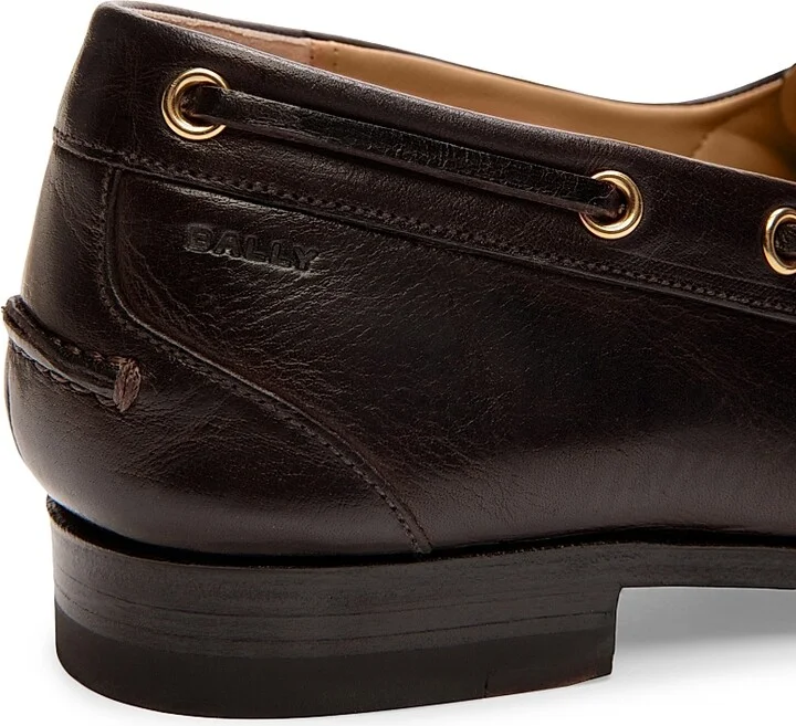 Women's Pathy Leather Loafers - Ebano - Size 5.5 - Image 5