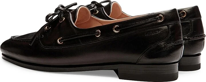 Women's Pathy Leather Loafers - Ebano - Size 5.5 - Image 7