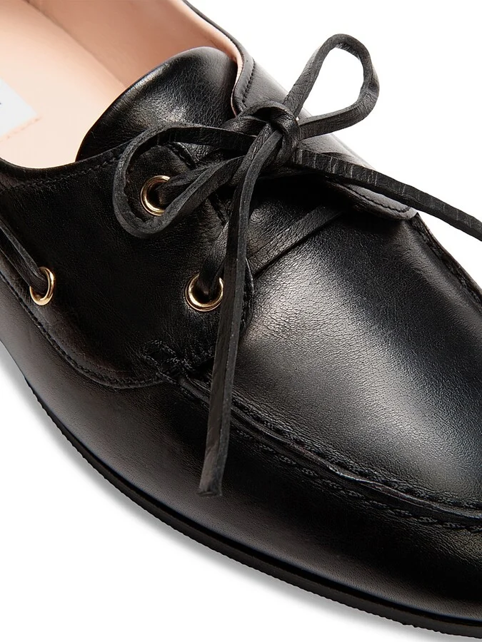 Women's Pathy Leather Loafers - Ebano - Size 5.5 - Image 8