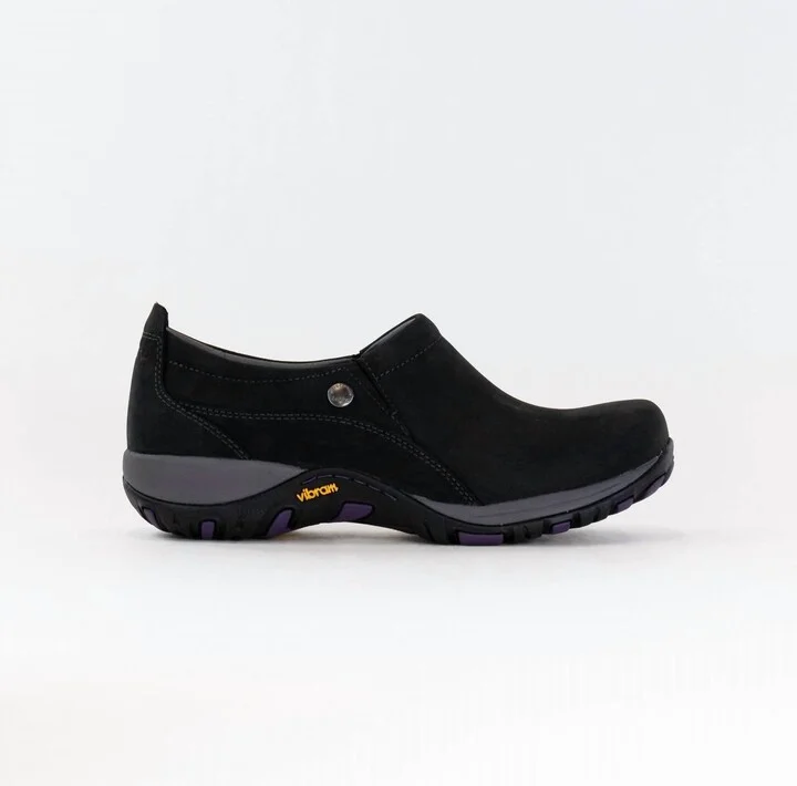 Women's Patti Waterproof Shoes In Black Milled Nubuck