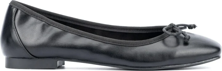 Women's Paulina- Square Toe Ballet Flats - Image 8