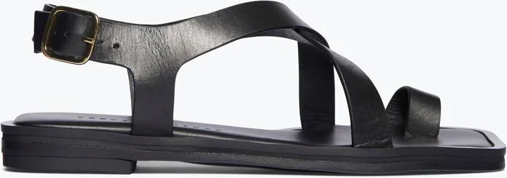 Women's Paxton Sandals In Black Leather