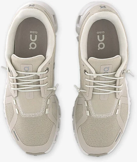 Womens Pearl White F Cloud 6 Mesh Low-Top Trainers 6 - Image 2