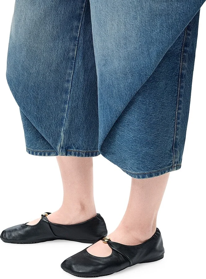 Women's Pebble Soft Ballerina Flats - Oak - Size 6 - Image 9