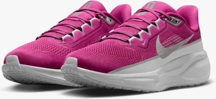 Women's Pegasus 41 Prm Shoes In Hot Fuchsia/light Silver