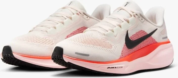Women's Pegasus 41 Road Running Shoes In 011 - Phantom/picante Red/atmosphere/black