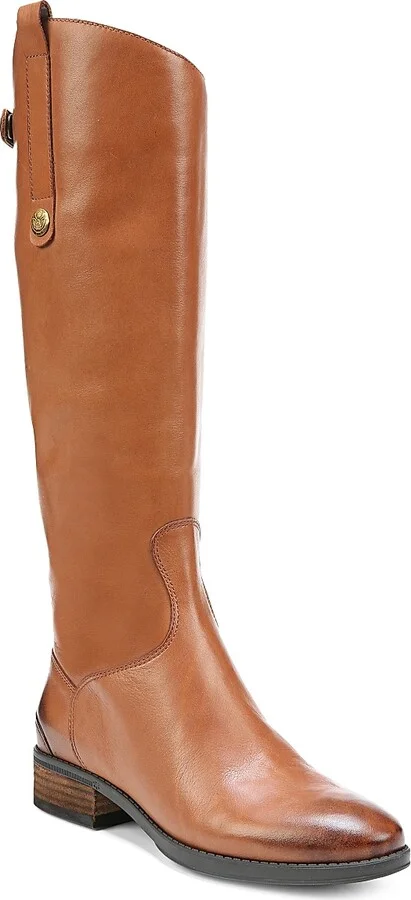 Women's Penny Leather Riding Boots - Whiskey - Size 8 - Image 2
