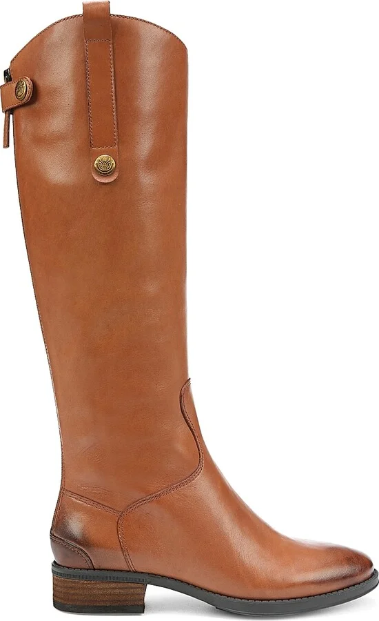 Women's Penny Leather Riding Boots - Whiskey - Size 8