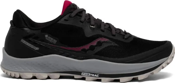 Women's Peregrine 11 Gore-Tex Shoe In Black/cherry