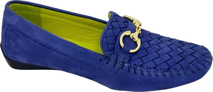 Women's Perlata Suede Flat In Royal