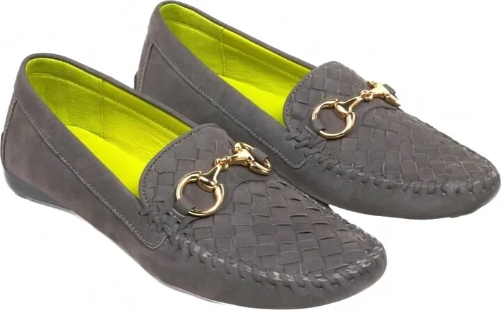 Women's Perlata Suede Flat In Stone