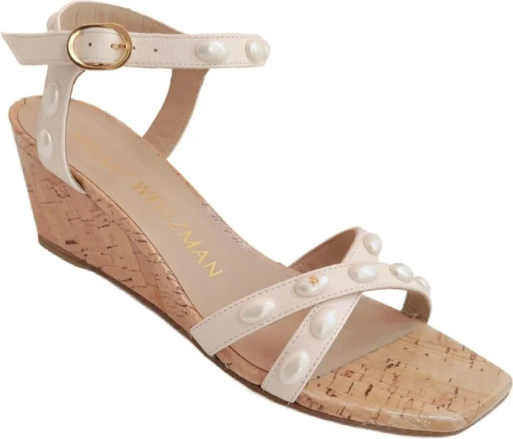 Women's Perlita 50 Seashell Sandal In White