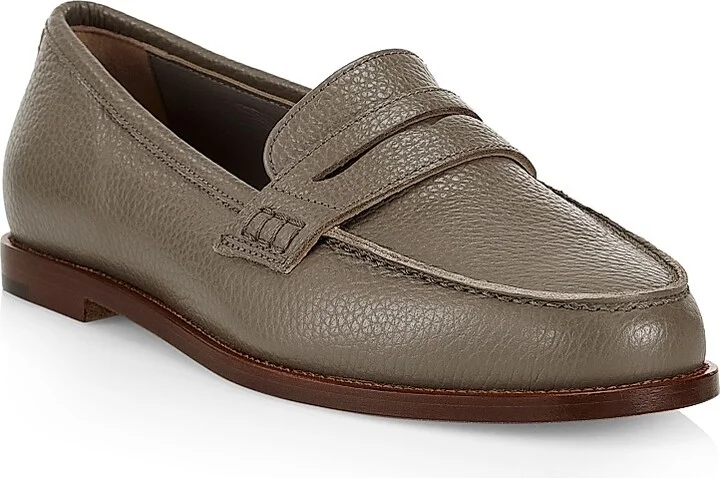 Women's Perrita Leather Loafers - Black - Size 7.5 - Image 7