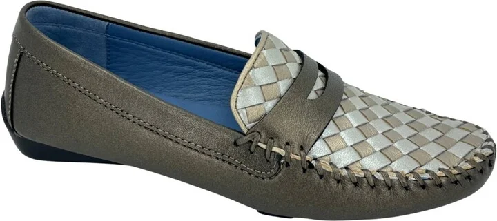 Women's Petra Loafer In Bronze Combo