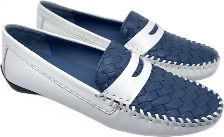 Women's Petra Loafer In White/ocean True Glove