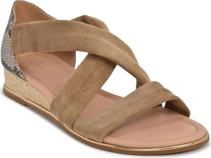 Women's Pia Slide On Sandals In Snake Multi
