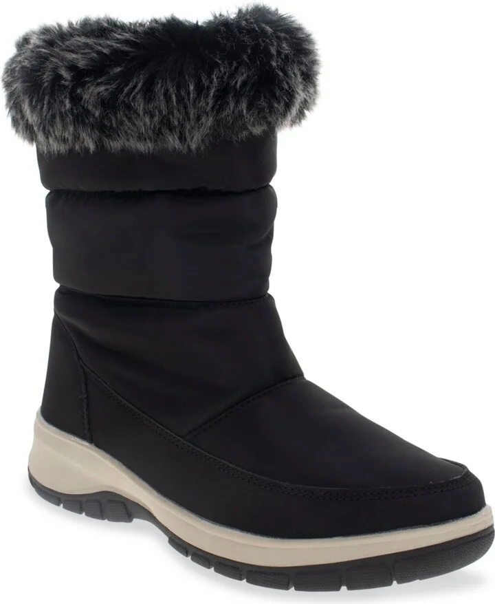 Womens Pine Faux Fur Mid Cold Weather Boot - Image 3