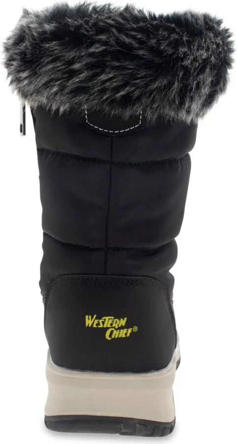 Womens Pine Faux Fur Mid Cold Weather Boot - Image 4