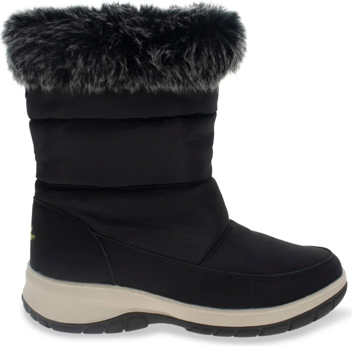 Womens Pine Faux Fur Mid Cold Weather Boot