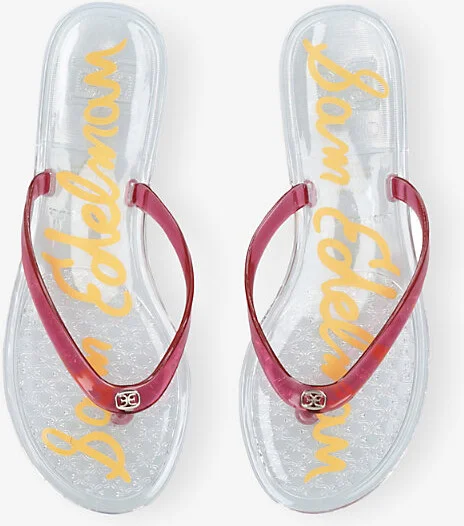 Womens Pink Dean Jelly Sandals Eur 38.5 / 5.5 Uk Women - Image 2