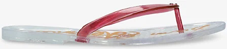 Womens Pink Dean Jelly Sandals Eur 38.5 / 5.5 Uk Women