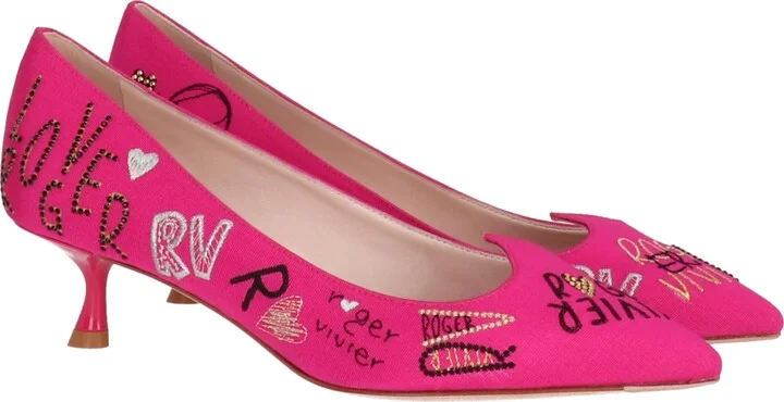 Womens Pink Flat