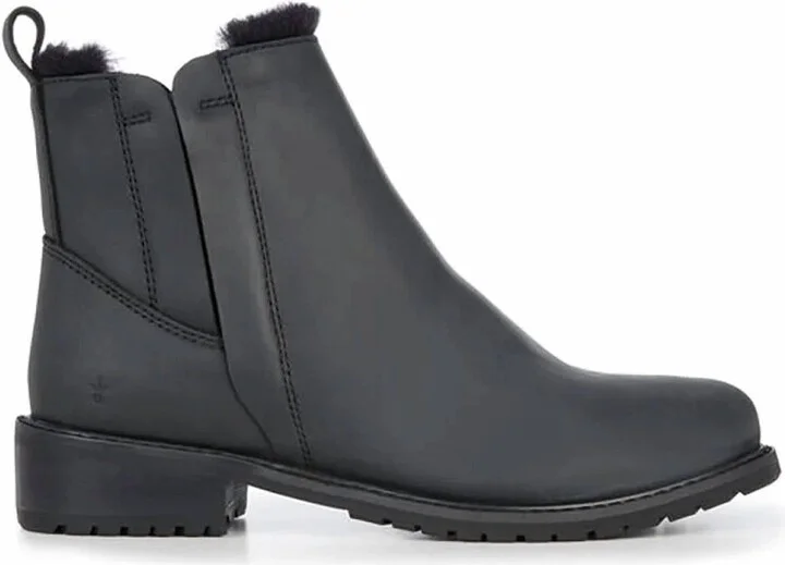Women's Pioneer Leather Boots In Black